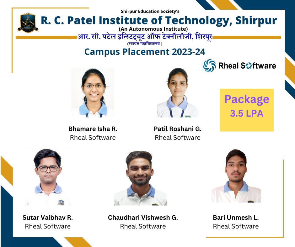 Rheal Campus Placement 2023-24